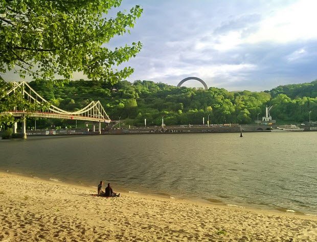 Trukhaniv Island, Kyiv, Ukraine